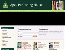 Tablet Screenshot of apexpublishinghouse.com